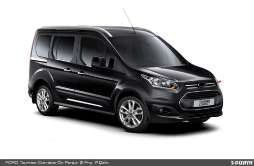 S-DIZAYN FORD TRANSIT CONNECT PANELVAN/LAV 2015+ ΔΙΑΚΟΣΜΗΤΙΚΕΣ ΓΡΙΛΙΕΣ ΜΑΣΚΑΣ ΕΜΠΡΟΣ ΧΡΩΜΙΟΥ 2ΤΕΜ 5921180/SD