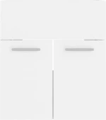 vidaXL Ντουλάπι Νιπτήρα Λευκό 41 x 38,5 x 46 εκ. από Μοριοσανίδα N/A Λευκό