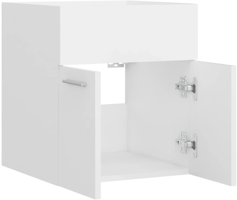 vidaXL Ντουλάπι Νιπτήρα Λευκό 41 x 38,5 x 46 εκ. από Μοριοσανίδα N/A Λευκό