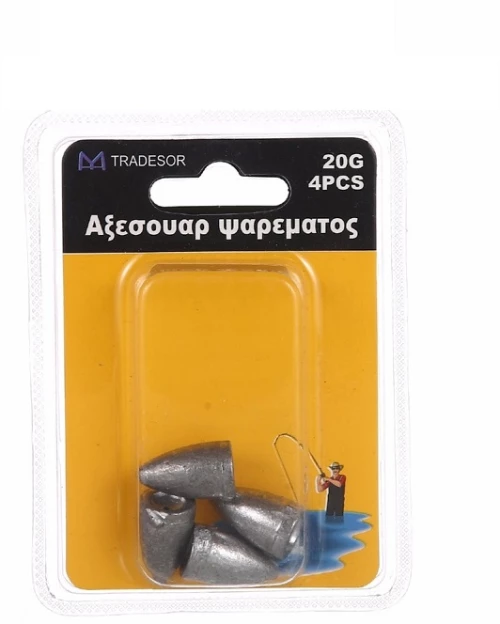 Βαρίδια αλιείας - 60gr - 2pcs - 30144
