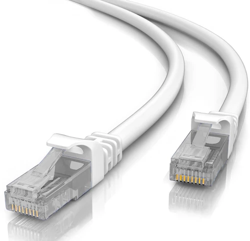 POWERTECH καλώδιο U/UTP Cat 5e CAB-N187, CCA 26AWG 0.4mm, 3m, γκρι