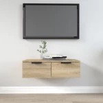 vidaXL Ντουλάπι Τοίχου Sonoma Δρυς 68x30x20 εκ. Επεξεργασμένο Ξύλο N/A Καφέ