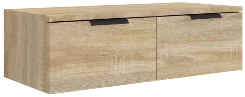 vidaXL Ντουλάπι Τοίχου Sonoma Δρυς 68x30x20 εκ. Επεξεργασμένο Ξύλο N/A Καφέ
