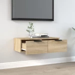 vidaXL Ντουλάπι Τοίχου Sonoma Δρυς 68x30x20 εκ. Επεξεργασμένο Ξύλο N/A Καφέ