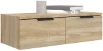 vidaXL Ντουλάπι Τοίχου Sonoma Δρυς 68x30x20 εκ. Επεξεργασμένο Ξύλο N/A Καφέ