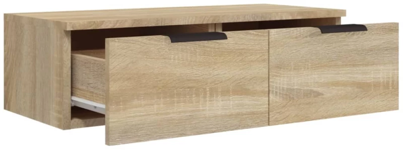 vidaXL Ντουλάπι Τοίχου Sonoma Δρυς 68x30x20 εκ. Επεξεργασμένο Ξύλο N/A Καφέ