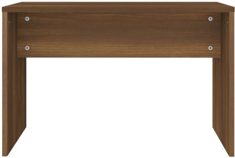 vidaXL Σκαμπό Μπουντουάρ Καφέ δρυς 70 x 35 x 45 εκ. Επεξ. Ξύλο N/A Καφέ