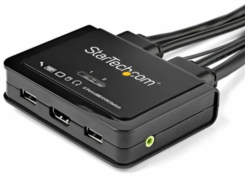 Διακόπτης KVM Startech SV211HDUA4K