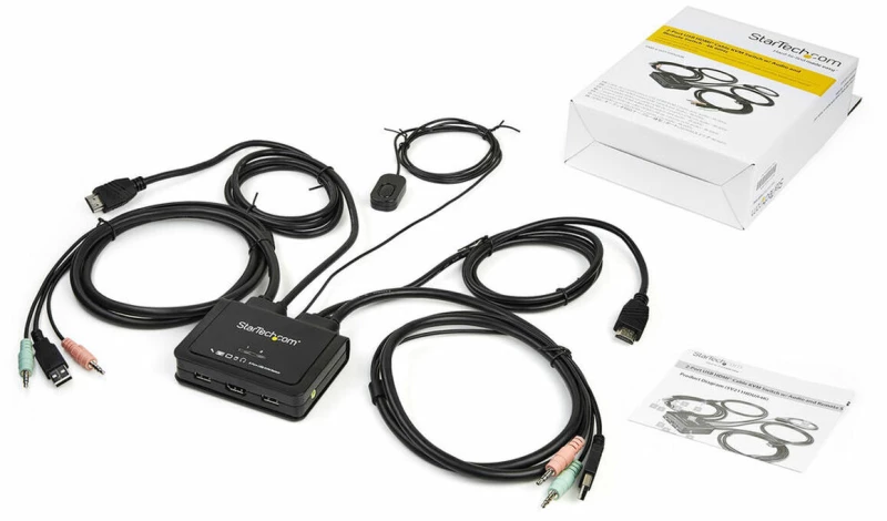 Διακόπτης KVM Startech SV211HDUA4K