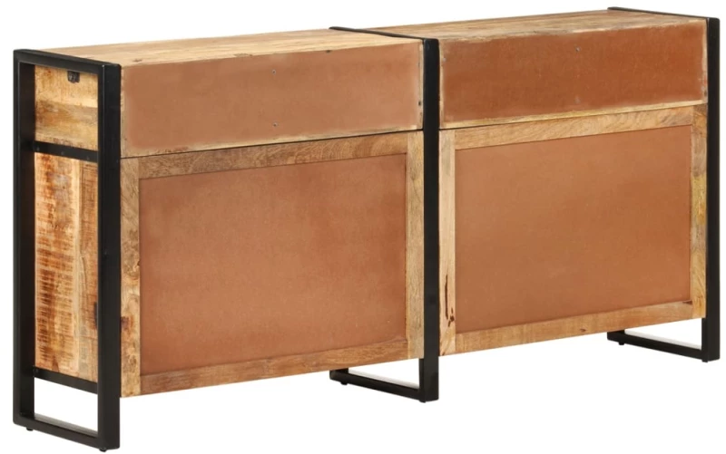 vidaXL Μπουφές 172 x 35 x 80 εκ. από Μασίφ Ξύλο Μάνγκο N/A Καφέ