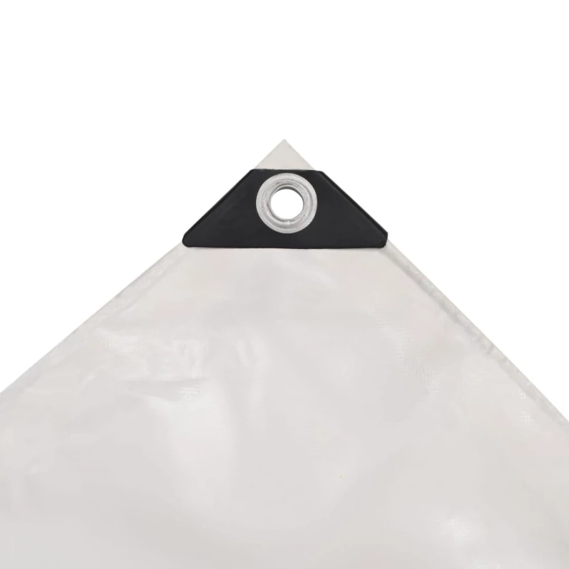 vidaXL Μουσαμάς Λευκός 2,5 x 3,5 μ. 650 γρ./μ.² 2.5 x 3.5 m Λευκό
