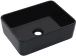 vidaXL Νιπτήρας Μαύρος 40 x 30 x 13 εκ. Κεραμικός N/A Μαύρο