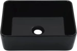 vidaXL Νιπτήρας Μαύρος 40 x 30 x 13 εκ. Κεραμικός N/A Μαύρο