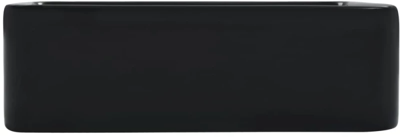 vidaXL Νιπτήρας Μαύρος 40 x 30 x 13 εκ. Κεραμικός N/A Μαύρο