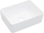 vidaXL Νιπτήρας Λευκός 40 x 30 x 13 εκ. Κεραμικός N/A Λευκό