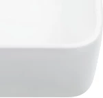 vidaXL Νιπτήρας Λευκός 40 x 30 x 13 εκ. Κεραμικός N/A Λευκό