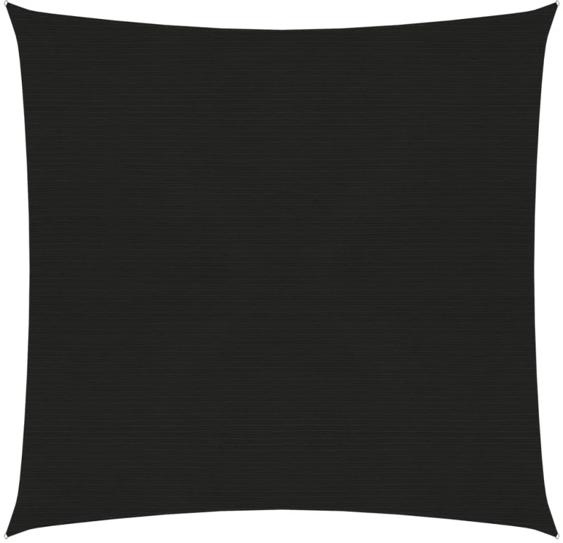 vidaXL Πανί Σκίασης Μαύρο 2 x 2 μ. από HDPE 160 γρ./μ² 2 x 2 m Μαύρο