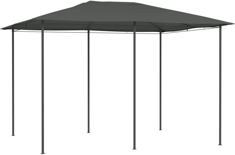 vidaXL Κιόσκι Ανθρακί 3 x 4 x 2,6 μ. 160 γρ./μ² 3 x 4 x 2.6 m Ανθρακί