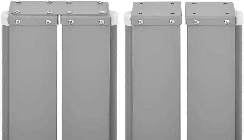 vidaXL Σκίαστρο Πλαϊνό Συρόμενο Καφέ 100 x 600 εκ. 100 x 600 cm Καφέ