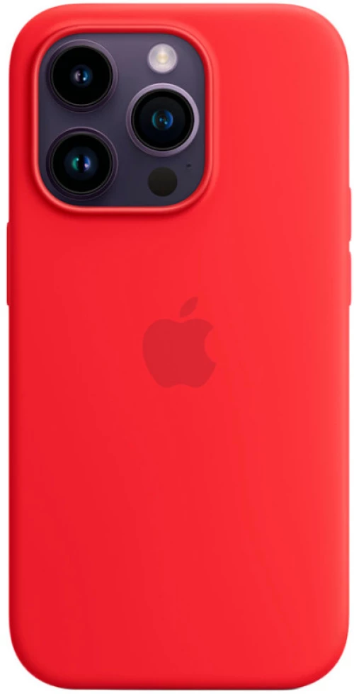Apple iPhone 14 Pro Silicone Case with MagSafe - (PRODUCT)RED,Model A2912