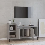 vidaXL Έπιπλο Τηλεόρασης Γκρι Sonoma 100x35x55 εκ. από Επεξεργ. Ξύλο N/A Γκρι