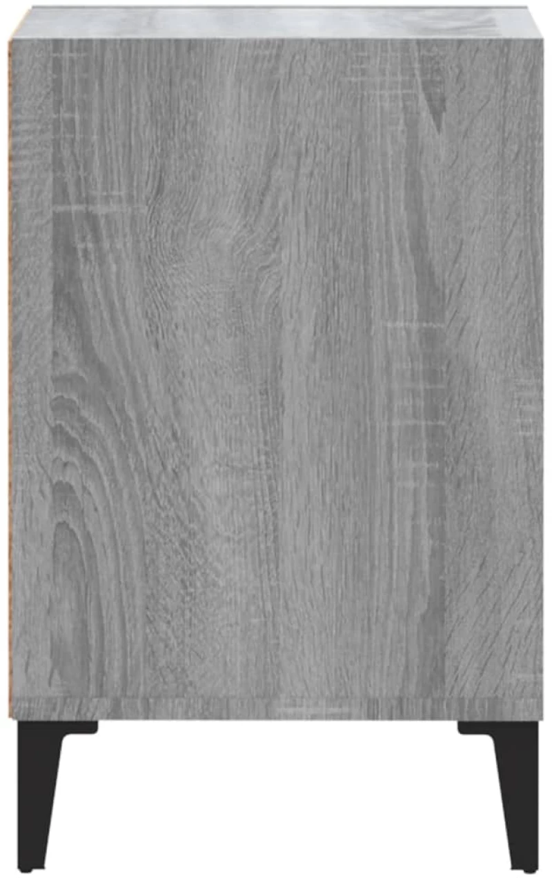 vidaXL Έπιπλο Τηλεόρασης Γκρι Sonoma 100x35x55 εκ. από Επεξεργ. Ξύλο N/A Γκρι