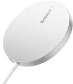 Baseus Simple Mini3 Magnetic Wireless Charger 15W (Silver)