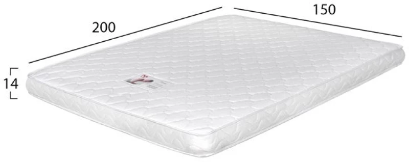 ΣΤΡΩΜΑ ΜΕ FOAM 150X200 HM374.05  (ROLL PACKING) (Η τιμή αφορά το 1 τεμάχιο)