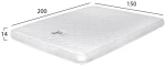 ΣΤΡΩΜΑ ΜΕ FOAM 150X200 HM374.05  (ROLL PACKING) (Η τιμή αφορά το 1 τεμάχιο)
