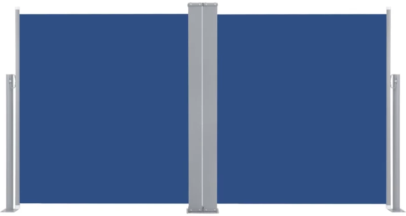 vidaXL Σκίαστρο Πλαϊνό Συρόμενο Μπλε 160 x 600 εκ. 160 x 600 cm Μπλε