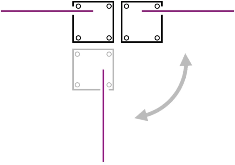 vidaXL Σκίαστρο Πλαϊνό Συρόμενο Μπλε 160 x 600 εκ. 160 x 600 cm Μπλε