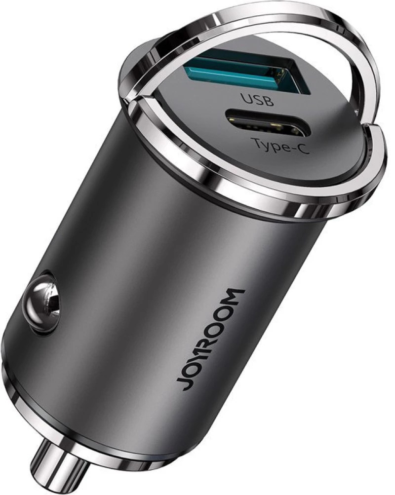 Car charger JOYROOM (C-A35) (1xUSB-C 1xUSB 4.8A 45W) black