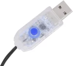 vidaXL Χριστουγεννιάτικα Λαμπάκια Χταπόδι 210 LED Μπλε 210 εκ. 210 cm Μπλε