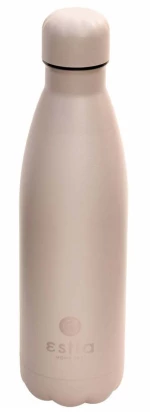 Estia Travel Flask Save The Aegean Μπουκάλι Θερμός Taupe-Chai Latte 500ml