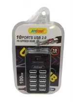 USB HUB ΜΕ 10 ΘΥΡΕΣ ANDOWL Q-HU801
