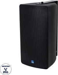 GloboStar® FDB ES108BT 98004 Παθητικά Ηχεία Εγκαταστάσεων - Facilities Speakers Επιτοίχια 300W (600W Peak) (Ζεύγος) Αδιάβροχα IP65 Μαύρα Μ24 x Π28.5 x Υ45cm