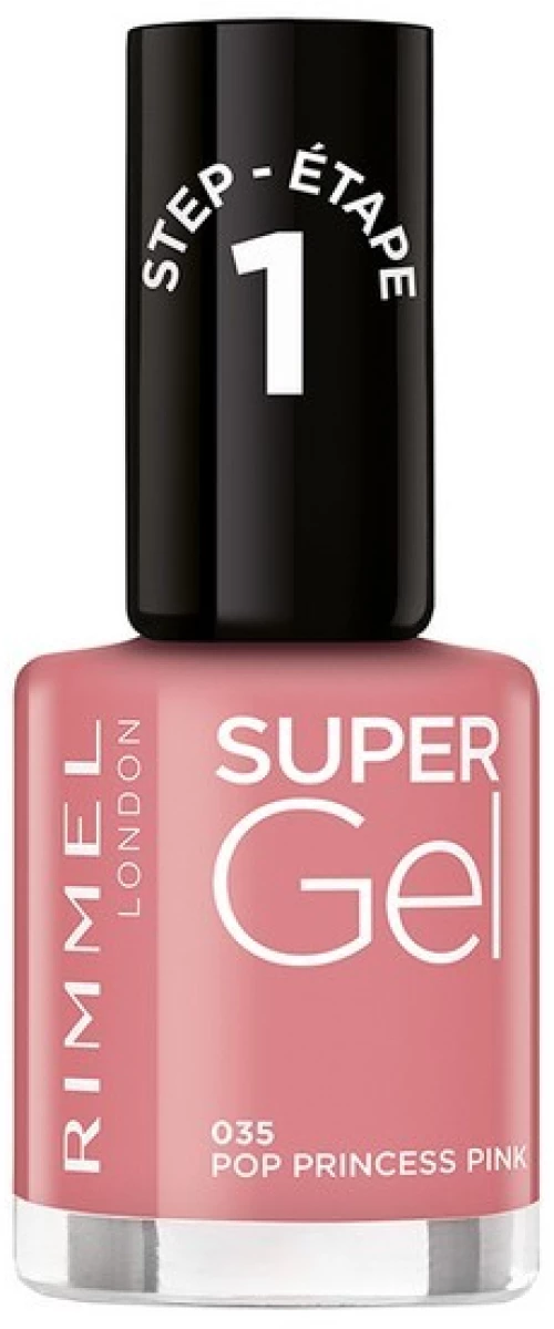 Rimmel Super Gel Nail Polish - 035 Pop Princess Pink