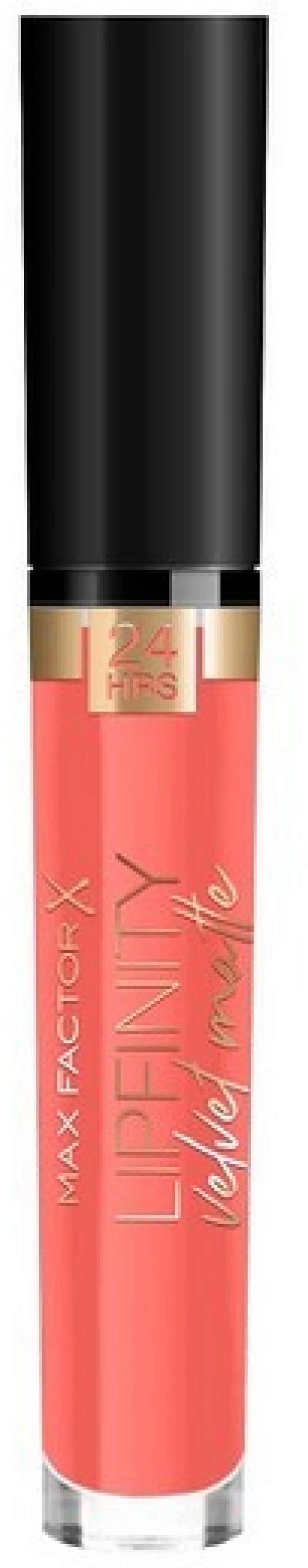 Max Factor Lipfinity Velvet Matte Lipstick 3.5ml - 090 Red Allure