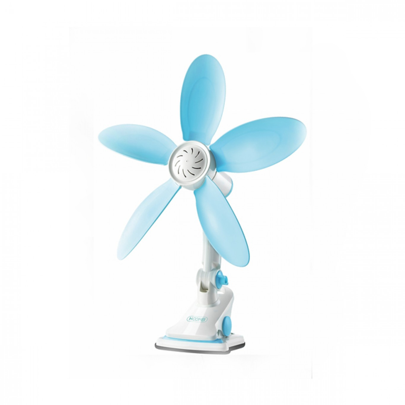Mini Desktop Clip-On Ανεμιστήρας Hoomei HM-8125 - Γαλάζιο