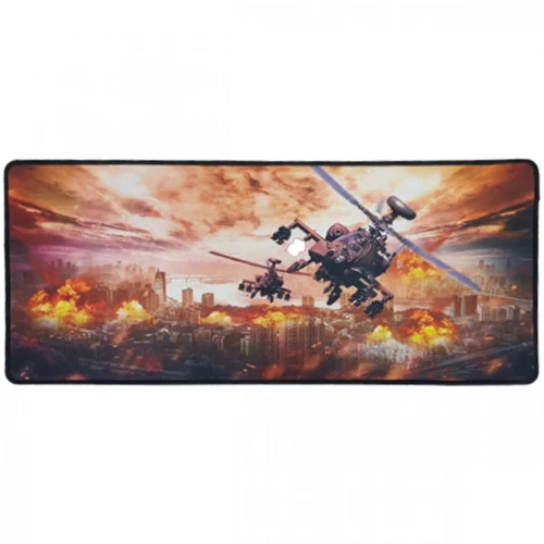 Gaming Mouse Pad Large 70x30cm Battlegrounds Helicopter