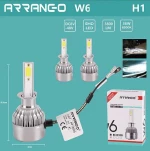 Σετ 2 Τεμάχια Led Λάμπες W6 Αυτοκινήτου  SMD 35W H1 3800lm - Led Headlight