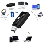 USB Bluetooth 5.0 AUX 3.5mm Receiver & Adapter 2 σε 1 Ασύρματο Dongle Αντάπτορας Bluetooth με Εμβέλεια 10m BT-TX6
