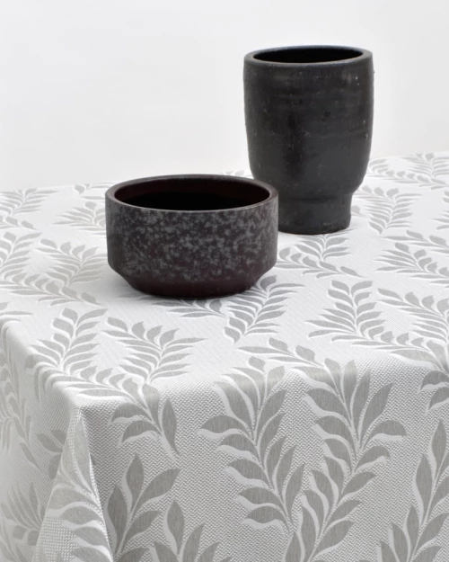 298620 Ζακάρ Πετσέτα Φαγητού με Γαλλική Γωνία Lille σε 2 ΑποχρώσειΣ 40x40cm 40x40cm Γκρι