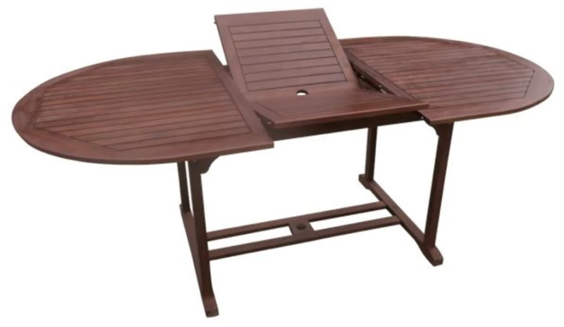 246301 GARDEN ΤΡΑΠΕΖΙ ΕΠΕΚΤΕΙΝΟΜΕΝΟ OVAL, ΞΥΛΟ ACACIA 150/200x100 H.74cm