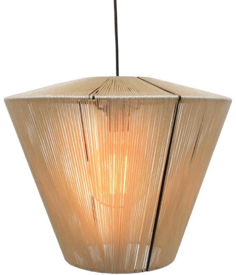 329167 ΜΟΝΟΦΩΤΟ FYLLIANA CORD CREAM 40X32ΕΚ Ε27