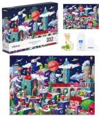 289556 Mideer παζλ Artist - Metropolis 352 τεμαχίων με pin