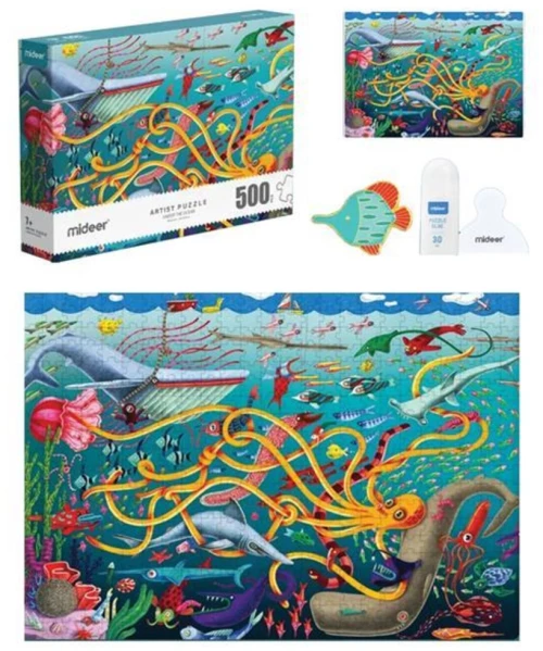 289560 Mideer παζλ Artist - Under the Ocean 500 τεμαχίων με pin