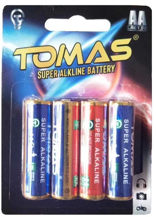 Αλκαλικές μπαταρίες - AA - 1.5V - 4pcs - 640005