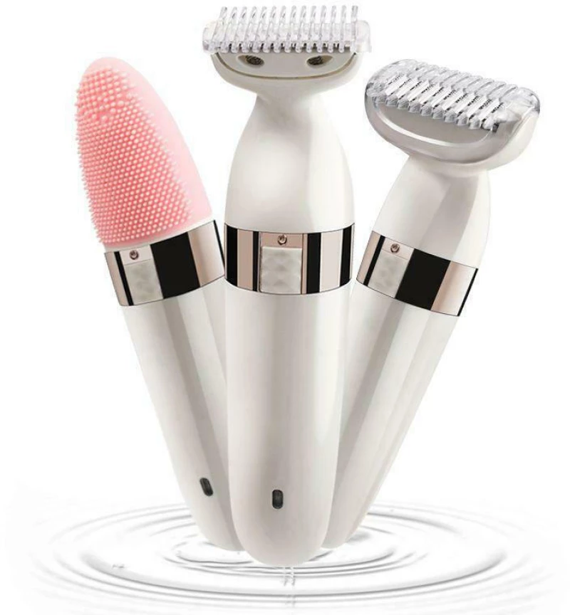 Kemei KM-3204 Αποτριχωτική Μηχανή Epilator για Πρόσωπο & Σώμα