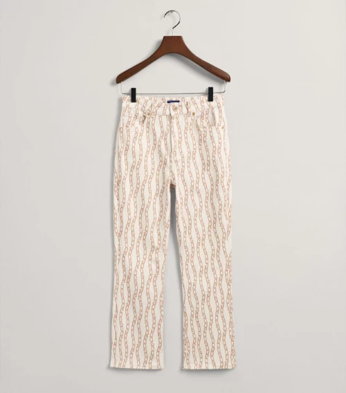 Παντελόνι τζιν Gant Cropped Chain